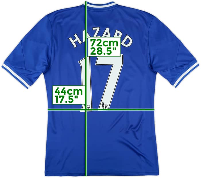 2013-14 Chelsea Home Shirt Hazard #17 - 7/10 - (S)
