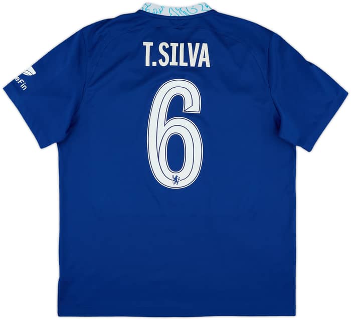 2022-23 Chelsea Home Shirt T.Silva #6 - 6/10 - (L)