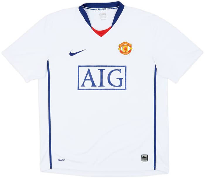 2008-10 Manchester United Away Shirt Ronaldo #7 - 6/10 - (L)