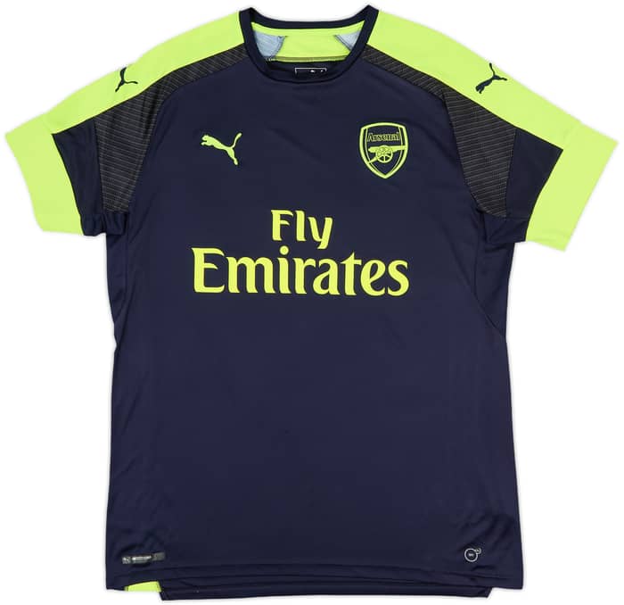 2016-17 Arsenal Third Shirt Walcott #14 - 9/10 - (L)