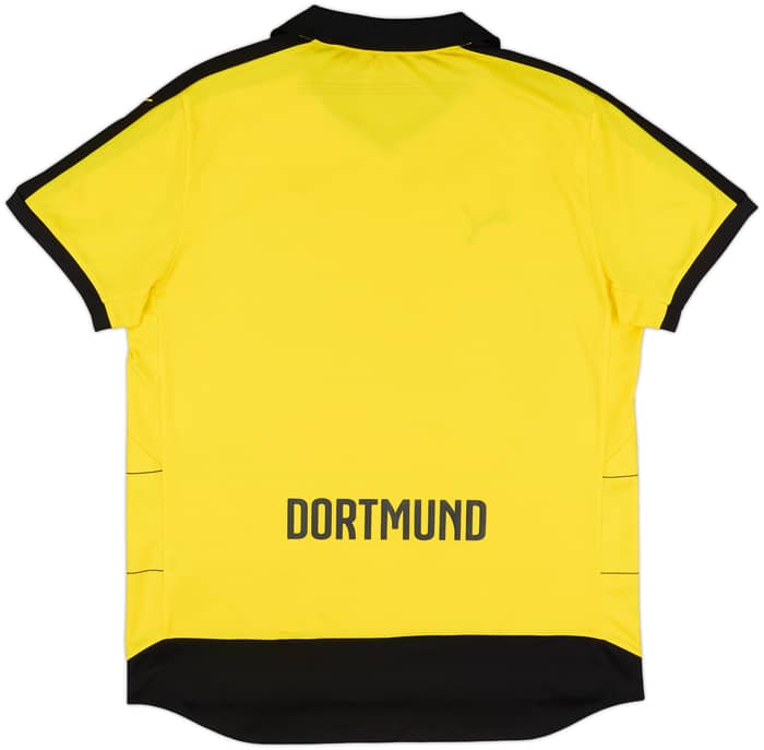 2015-16 Borussia Dortmund Home Shirt - 6/10 - (XL)