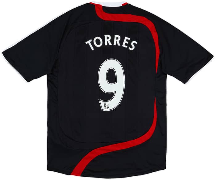 2007-08 Liverpool Third Shirt Torres #9 - 6/10 - (M)