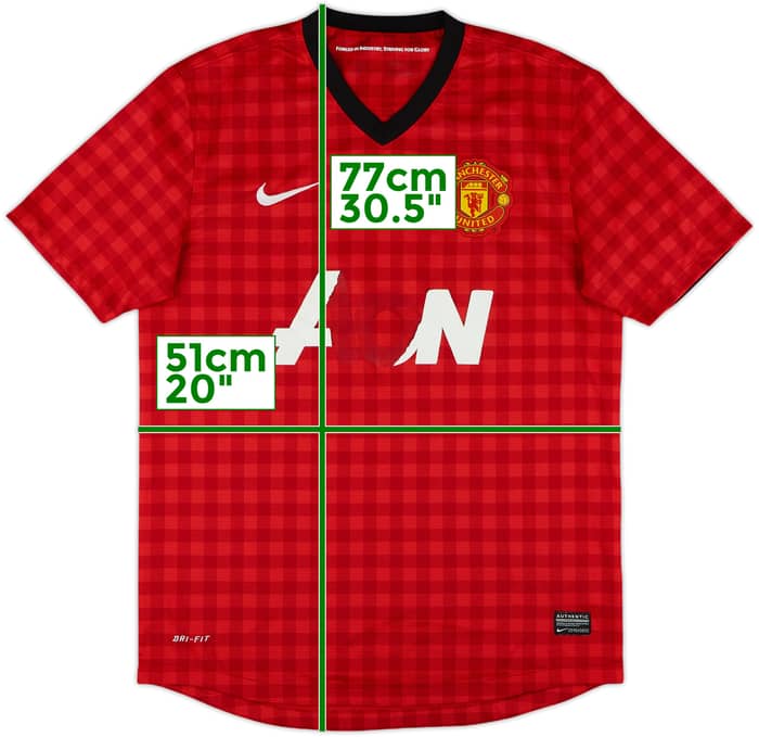 2012-13 Manchester United Home Shirt - 4/10 - (M)