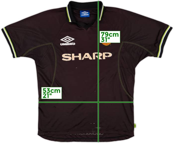 1998-99 Manchester United Third Shirt - 4/10 - (L)