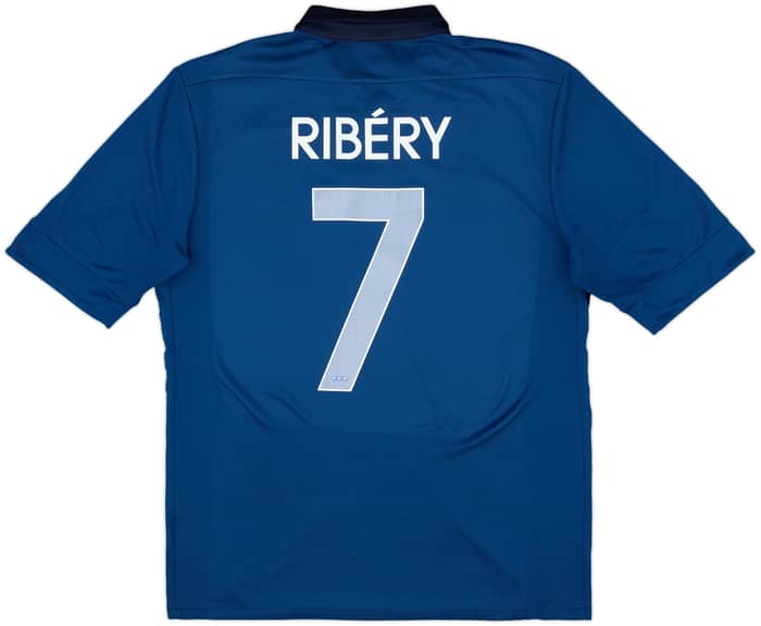 2011-12 France Home Shirt Ribery #7 - 9/10 - (L)