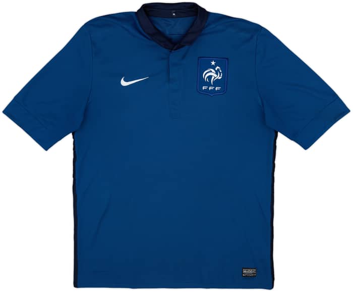 2011-12 France Home Shirt Ribery #7 - 9/10 - (L)