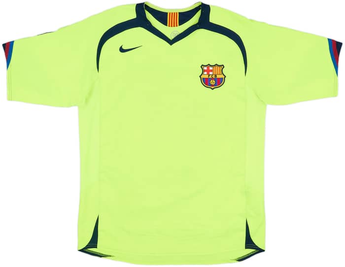 2005-06 Barcelona Away Shirt Messi #30 - 8/10 - (M)