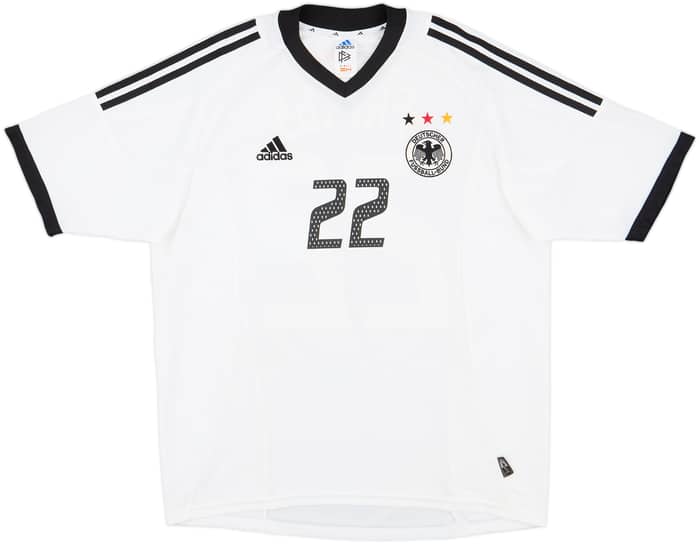 2002-04 Germany Home Shirt Frings #22 - 8/10 - (L)