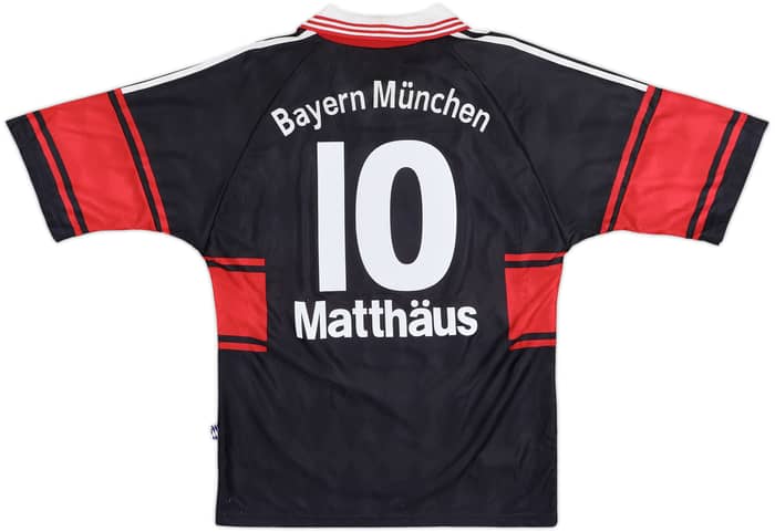 1997-99 Bayern Munich Home Shirt Matthaus #10 - 8/10 - (S)
