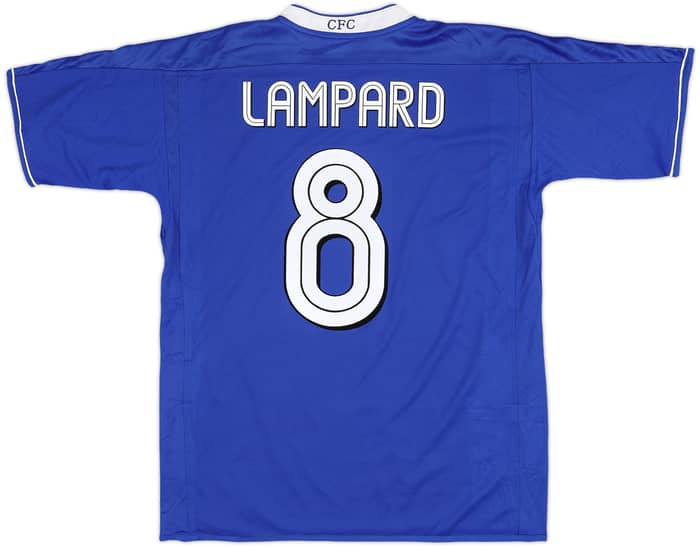 2003-05 Chelsea Home Shirt Lampard #8 - 6/10 - (M)
