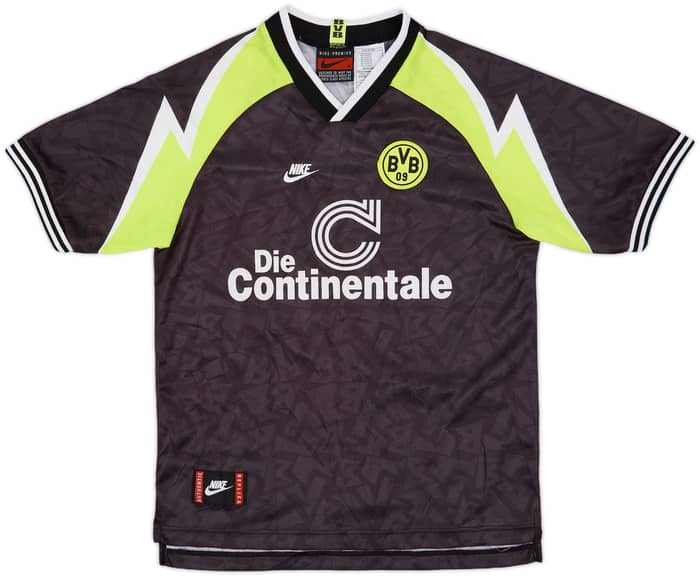 1995-96 Borussia Dortmund Away Shirt - 8/10 - (XL.Boys)