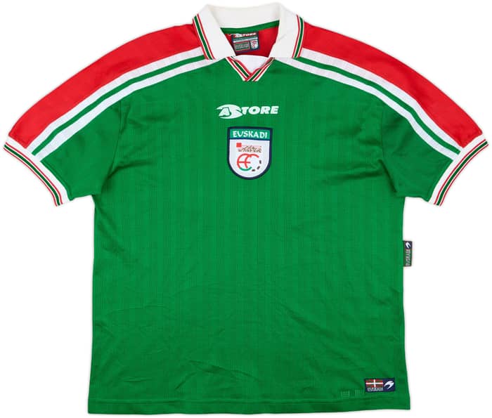 1998-00 Basque Country (Euskadi) Match Issue Home Shirt #13
