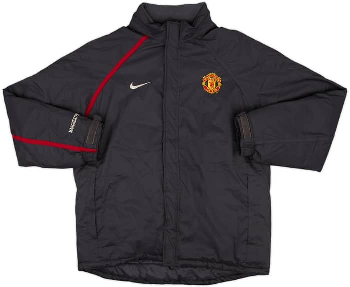 2004-06 Manchester United Nike Padded Bench Coat - 8/10 - (M)