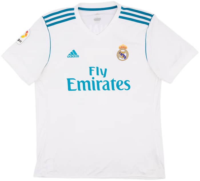 2017-18 Real Madrid Home Shirt Ronaldo #7 - 7/10 - (L)