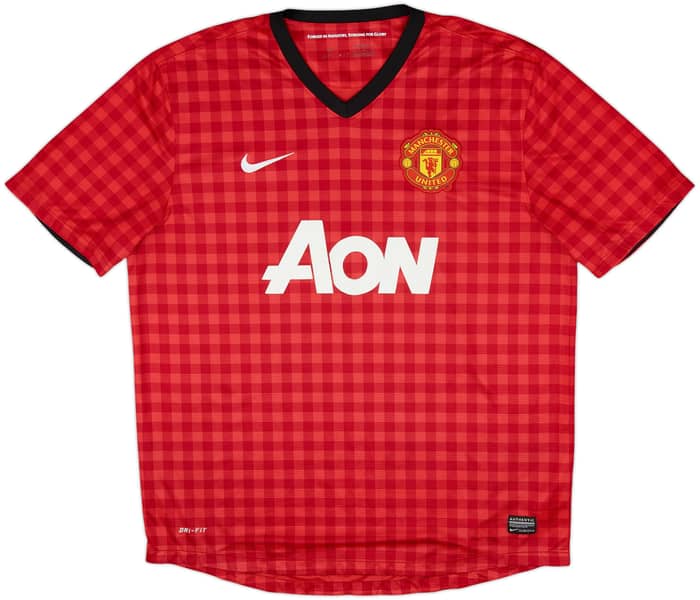 2012-13 Manchester United Home Shirt V.Persie #20 - 8/10 - (XL)