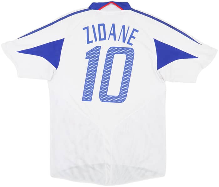2004-06 France Away Shirt Zidane #10 - 5/10 - (L)