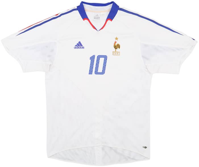 2004-06 France Away Shirt Zidane #10 - 5/10 - (L)