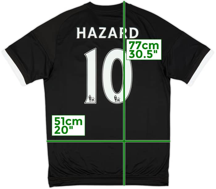 2015-16 Chelsea Third Shirt Hazard #10 (M)