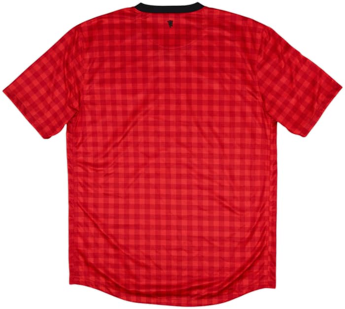 2012-13 Manchester United Home Shirt - 3/10 - (L)