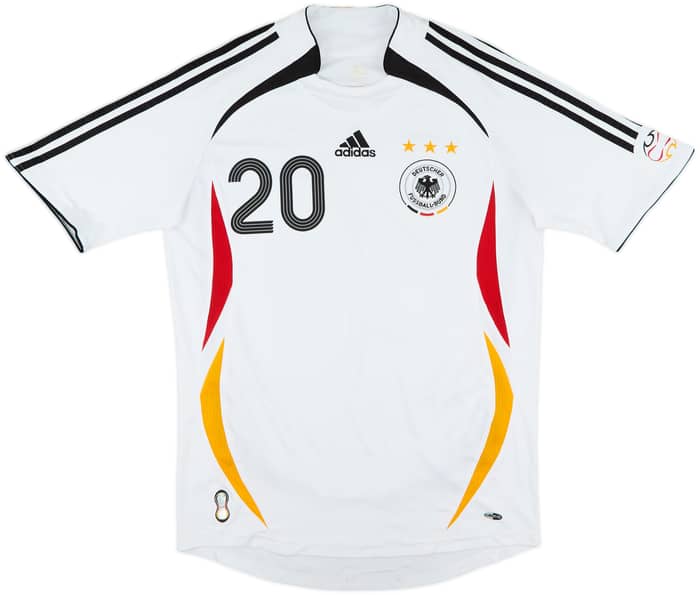 2005-07 Germany Home Shirt Podolski #20 - 6/10 - (S)