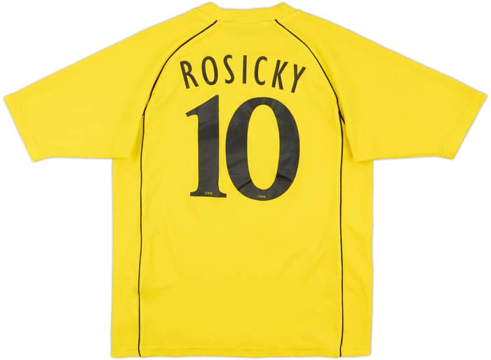2001-02 Borussia Dortmund European Home Shirt Rosicky #10 - 7/10 - (XL.Boys)