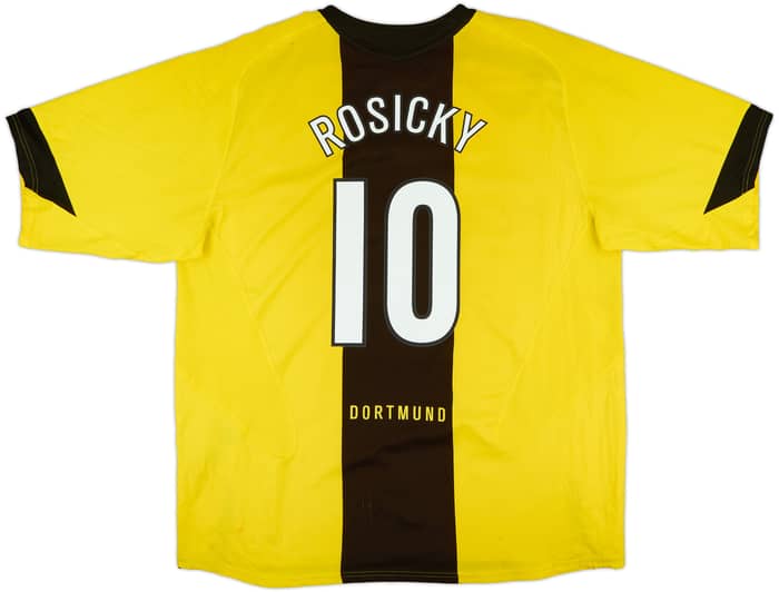 2005-06 Borussia Dortmund Home Shirt Rosicky #10 - 6/10 - (3XL)