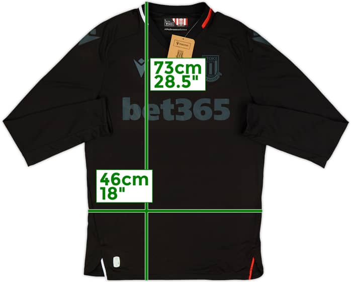 2024-25 Stoke City Away L/S Shirt (S)