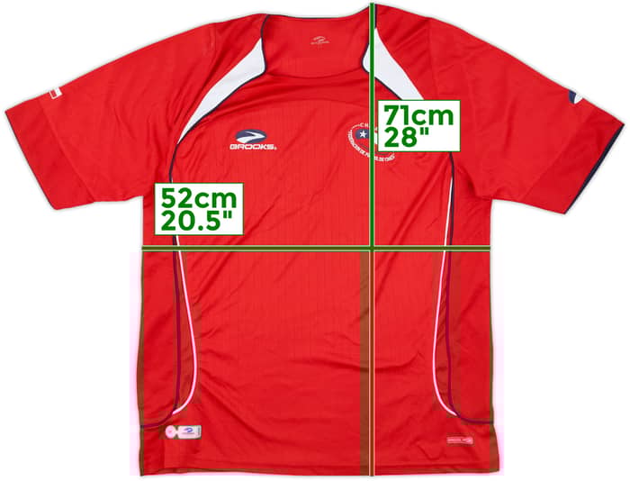 2007-09 Chile Home Shirt - 8/10 - (L)