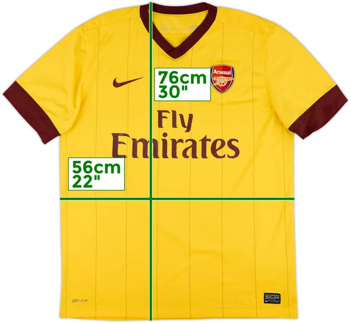 2010-13 Arsenal Away Shirt - 5/10 - (L)