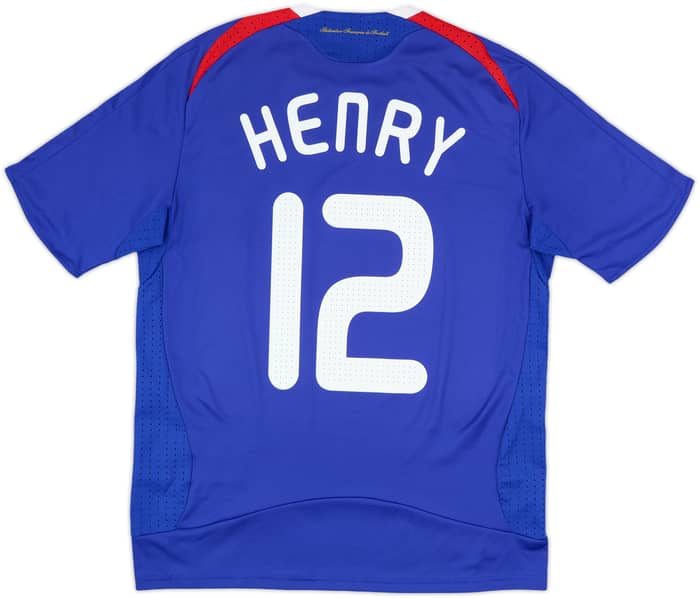 2007-08 France Home Shirt Henry #12 - 6/10 - (M)