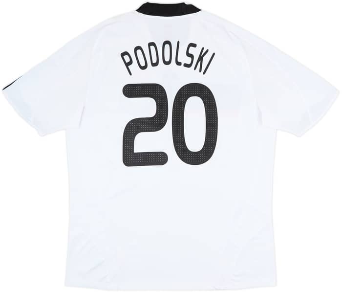 2008-09 Germany Home Shirt Podolski #20 - 7/10 - (XXL)