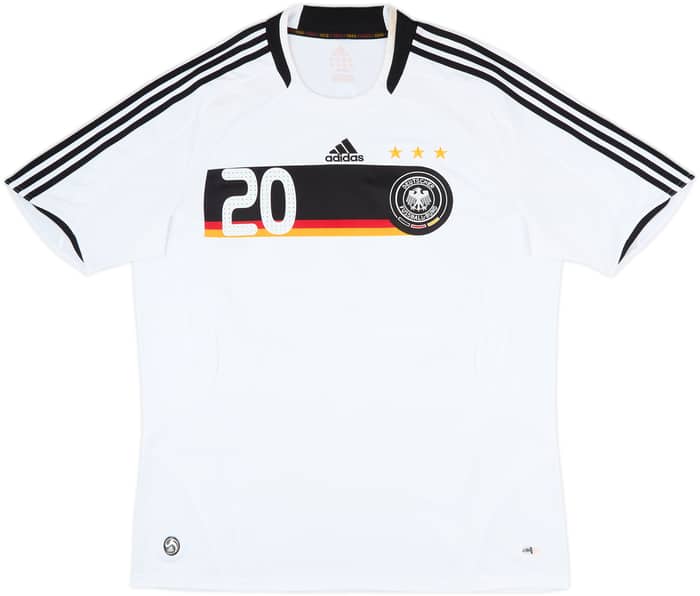 2008-09 Germany Home Shirt Podolski #20 - 7/10 - (XXL)