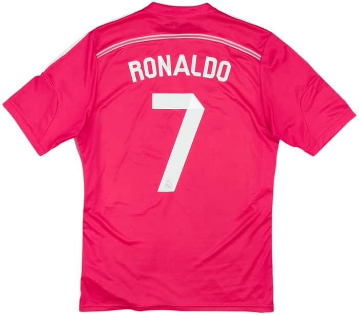 2014-15 Real Madrid Away Shirt Ronaldo #7 - 7/10 - (L)