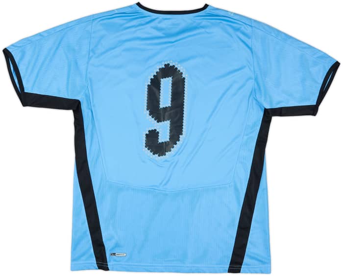 2008-10 Uruguay Home Shirt #9 (Suarez) - 5/10 - (L)