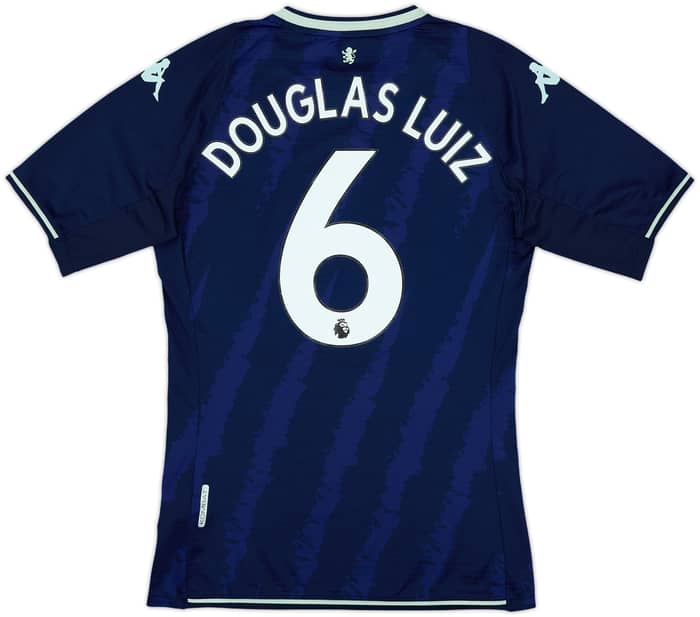 2021-22 Aston Villa Third Shirt Douglas Luiz #6 - 7/10 - (S)