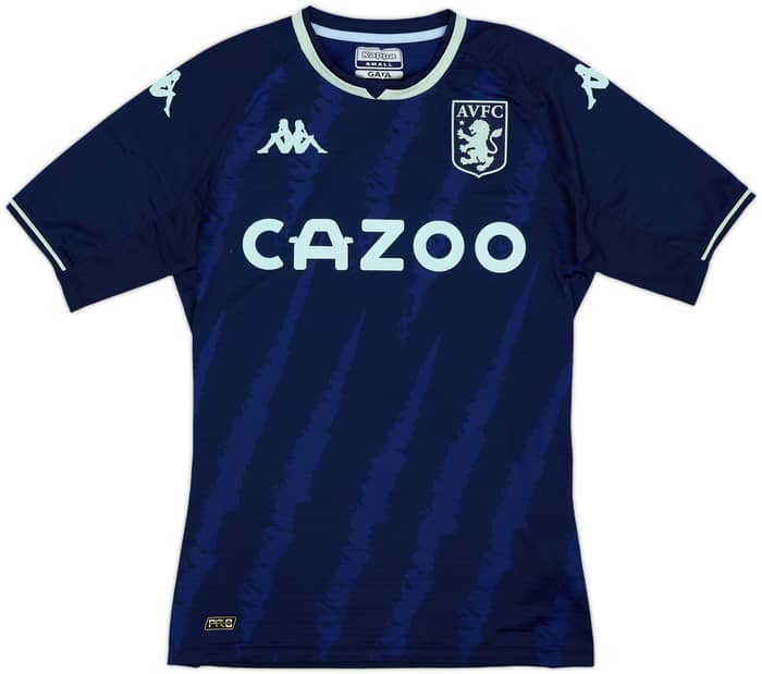 2021-22 Aston Villa Third Shirt Douglas Luiz #6 - 7/10 - (S)