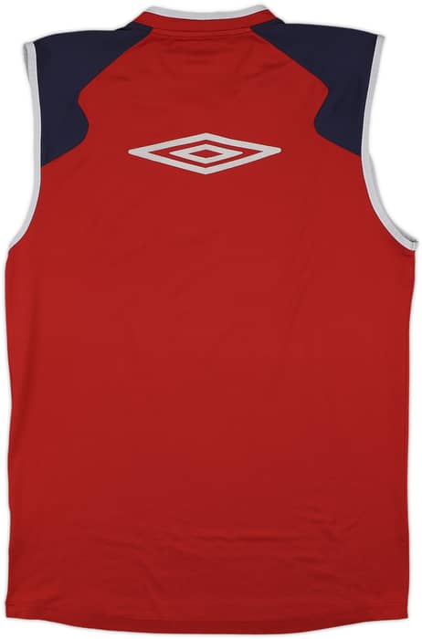 2004-05 Real Valladolid Umbro Training Vest - 7/10 - (L)