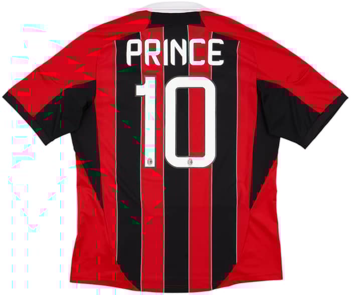 2012-13 AC Milan Home Shirt Prince #10 - 8/10 - (XL)