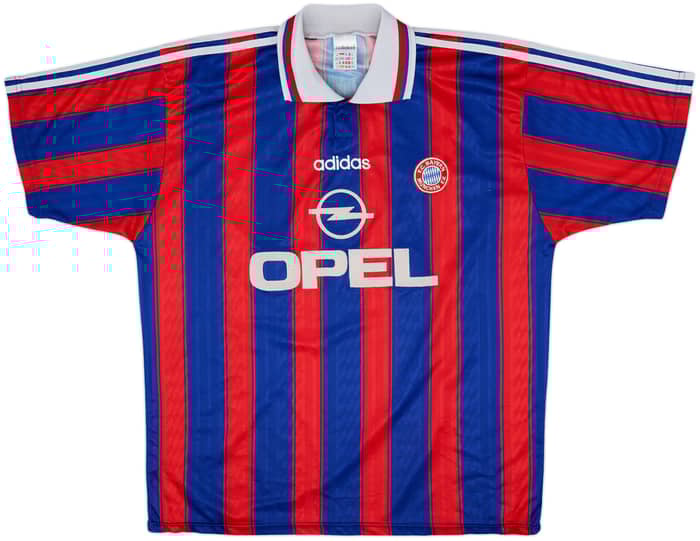 1995-97 Bayern Munich Home Shirt Klinsmann #18 - 6/10 - (XL)