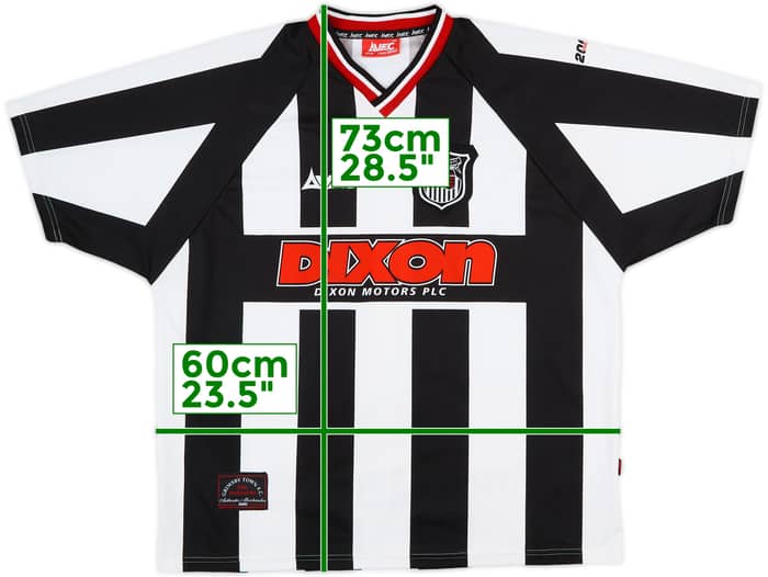 1999-00 Grimsby Home Shirt - 9/10 - (M)