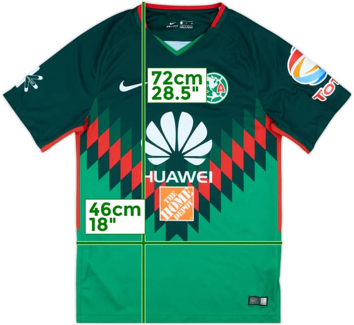 2017-18 Club America Fourth Shirt - 9/10 - (S)