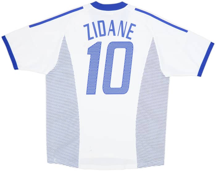 2002-04 France Away Shirt Zidane #10 - 8/10 - (L)