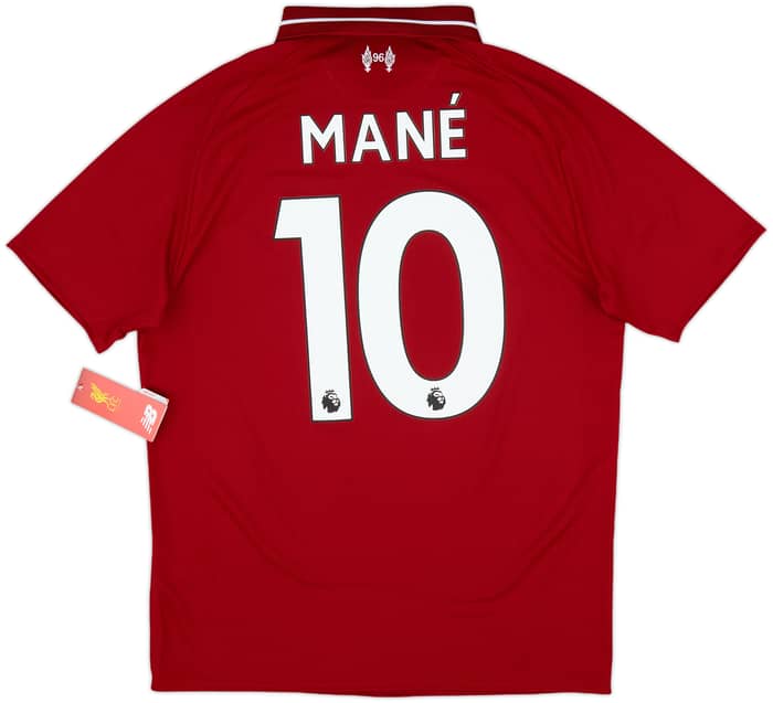 2018-19 Liverpool Home Shirt Mane #10 (S)