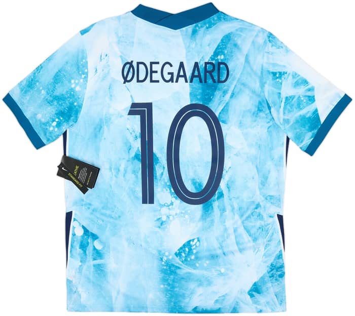 2020-22 Norway Away Shirt Odegaard #10 (L)