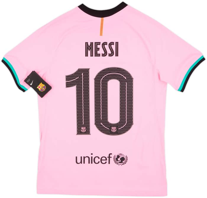 2020-21 Barcelona Authentic Third Shirt Messi #10 (M)
