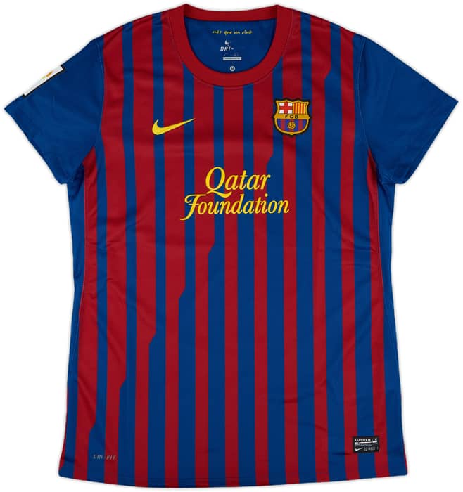 2011-12 Barcelona Home Shirt - 8/10 - (Women's M)