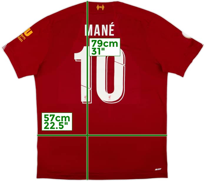 2019-20 Liverpool Home Shirt Mane #10 (XL)