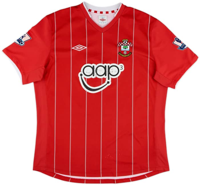 2012-13 Southampton Home Shirt Simpson #40 - 5/10 - (XL)