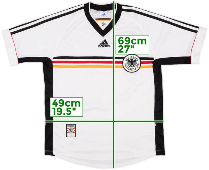 1998-00 Germany Home Shirt - 8/10 - (XL.Boys)