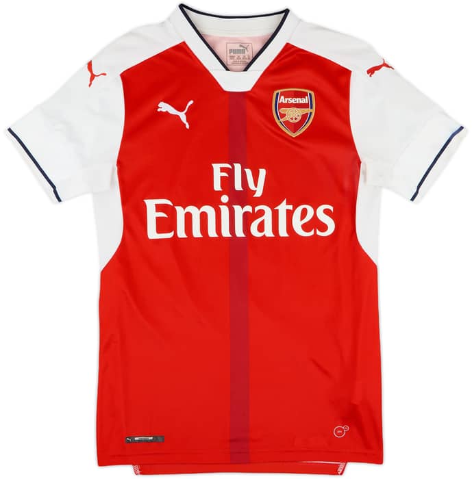 2016-17 Arsenal Home Shirt Ozil #11 - 9/10 - (XS)